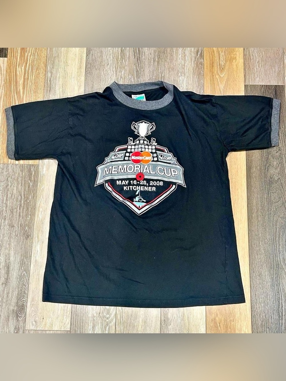 Memorial Cup Graphic Ringer Tee - Black (Event)